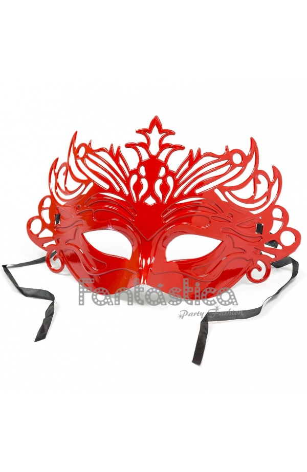 Máscara de Halloween Fiesta de mascarada para hombre Máscara veneciana -  Rojo