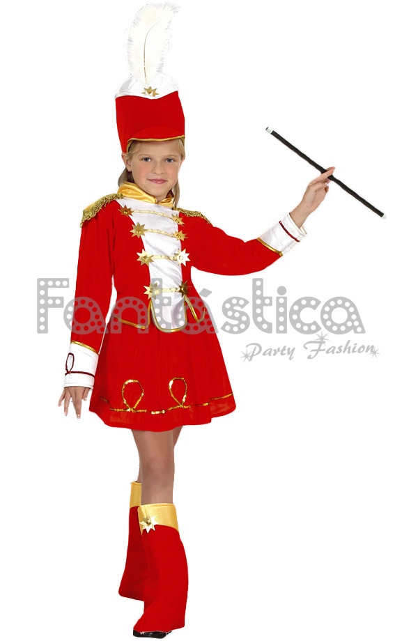 Disfraz de Majorette para niñas, uniforme de banda de marcha, leotardo  elegante para actuaciones