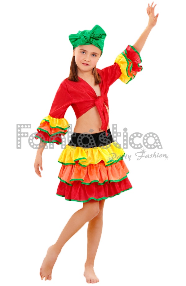 Disfraz para Niña Bailarina Rumbera