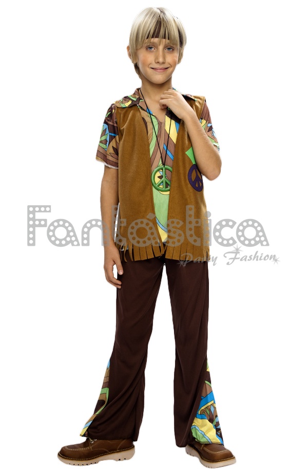 Disfraz para Niño Hippie Años 60 III