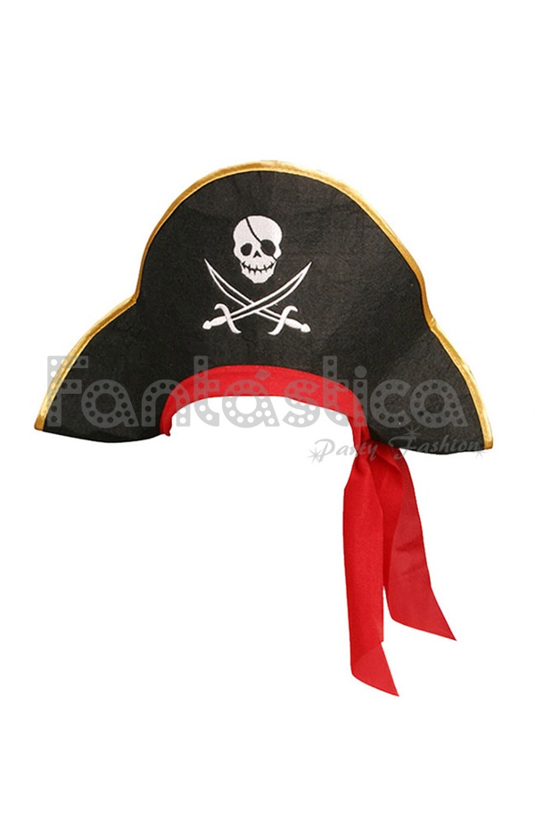 Sombrero de Pirata para Disfraz de Pirata del Caribe II