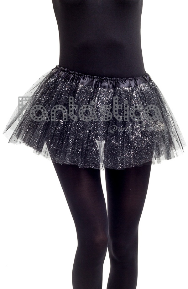 Falda para Ballet y Danza Color Negro - Tallas para Mujer y Niña