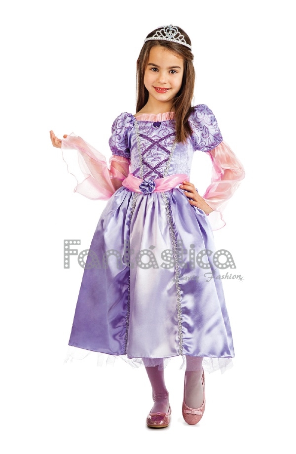 Disfraz de princesa árabe violeta - mujer