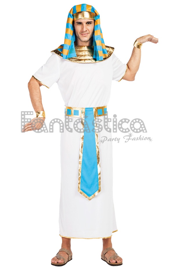 Disfraz para Hombre Faraón Egipcio Azul