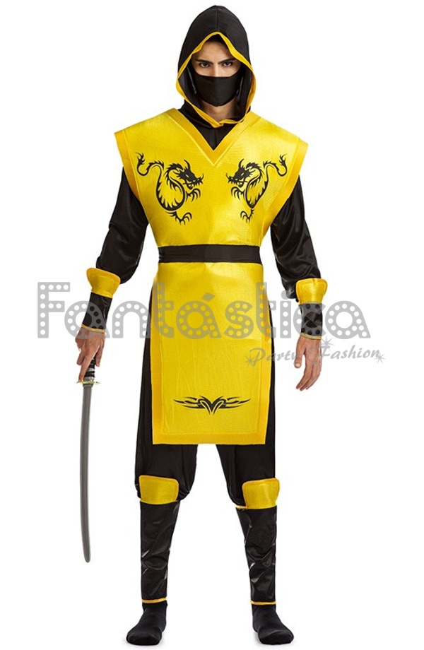 Disfraz de ninja  Disfraz de ninja, Disfraz hombre, Disfraces de halloween  originales
