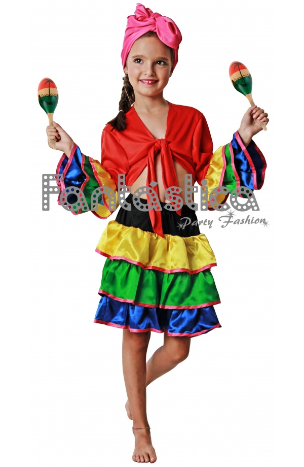Disfraz Mujer Bailarina Española - Talla S — Carnaval