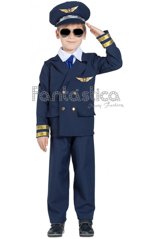 Disfraz para Hombre Piloto de Avión