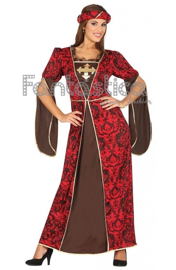 Disfraz para Mujer Cortesana Medieval V