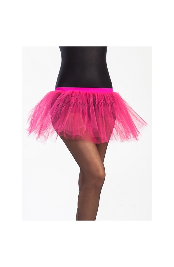 Tutú Para Ballet Y Danza Falda De Tul Para Niña Y Mujer Color Fucsia Ii 