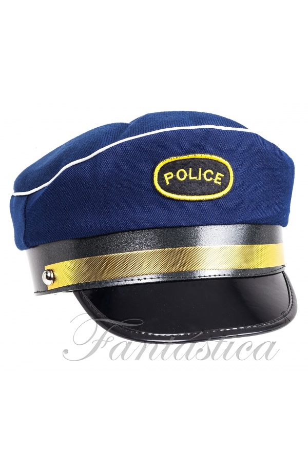 Gorra para Disfraz de Policía Sombrero Police I