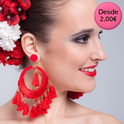 Flamenco & Spanish dance earrings