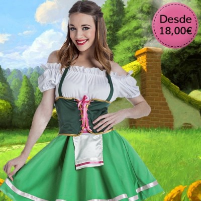 Folk and country costumes for woman
