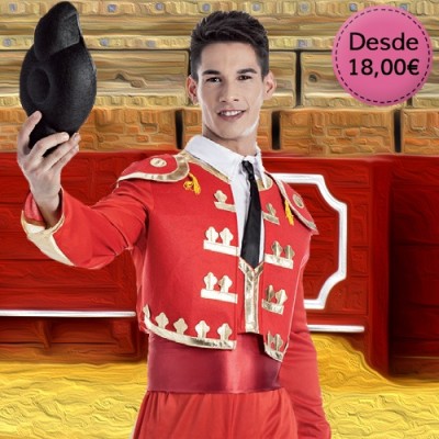 Bullfighters costumes for man