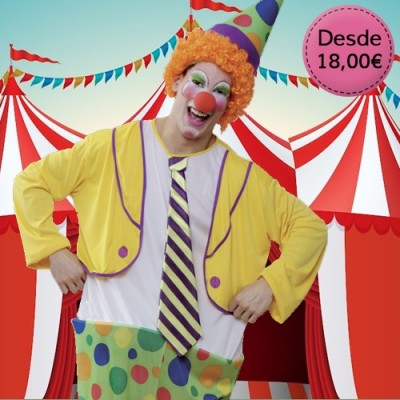 Clown and circus costumes