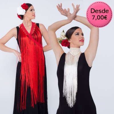 chalecos flamencos mujer
