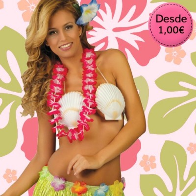 Accesorios para Disfraces Hawaianos y Hawaianas - Carnaval