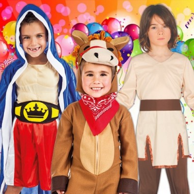 Disfraces baratos para Carnaval - Niños de 1 a 12 años